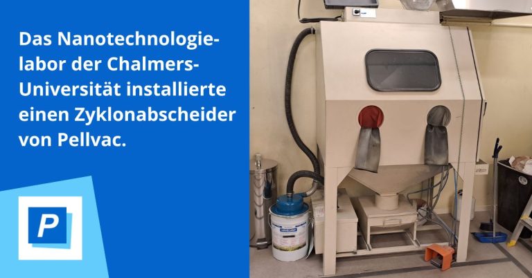 Zyklonabscheider für Strahlsand